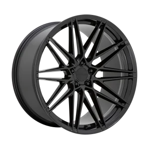 Beyern – DAMON – Black – 18″x8.5″ 15mm – All weather Wheels – 1885DMN155120B74